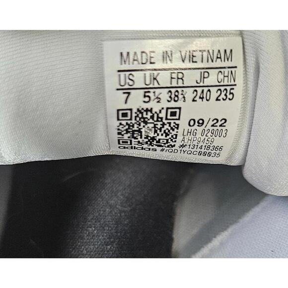 Adidas Women's Court Funk White and Black Sneakers - Picture 6 of 6